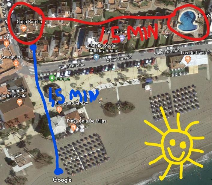 1½ Min. Walk From The Beach Mijas Ngoại thất bức ảnh